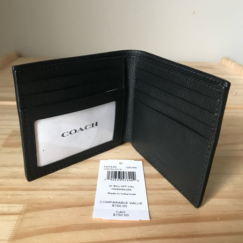 Coach Black Leather Wallet - Picture 5 of 7